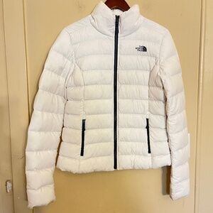 The North Face Snowy White Quilted Jacket